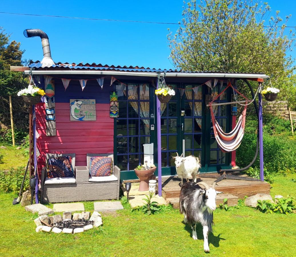 Treguth Glamping Unique Experience - Themed Huts Saint Day Exterior foto